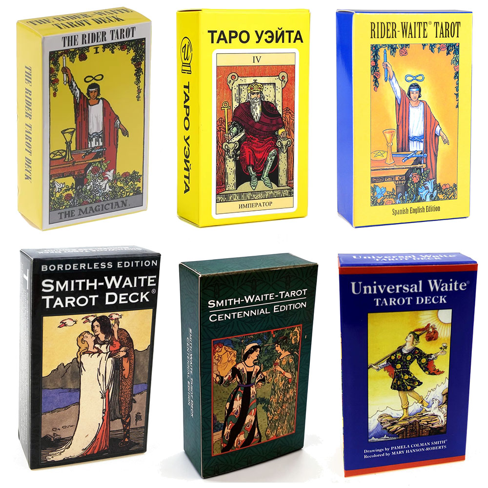 Tarot Deck With Guidebook - Rider Waite Tarot Kartı Kehanet Kişisel