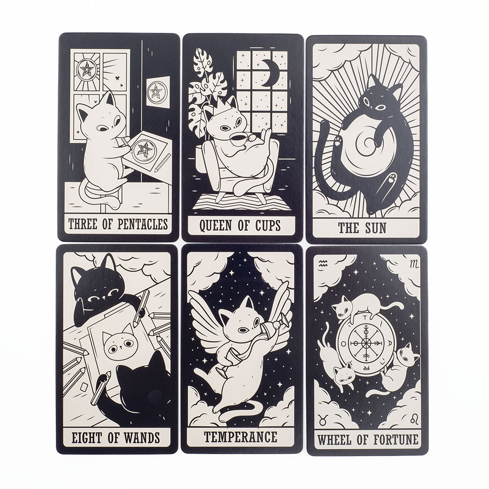 Kitten Tarot Kartları, 78 Adet - Tarot Deck With Guidebook incelemesi ve fiyatı