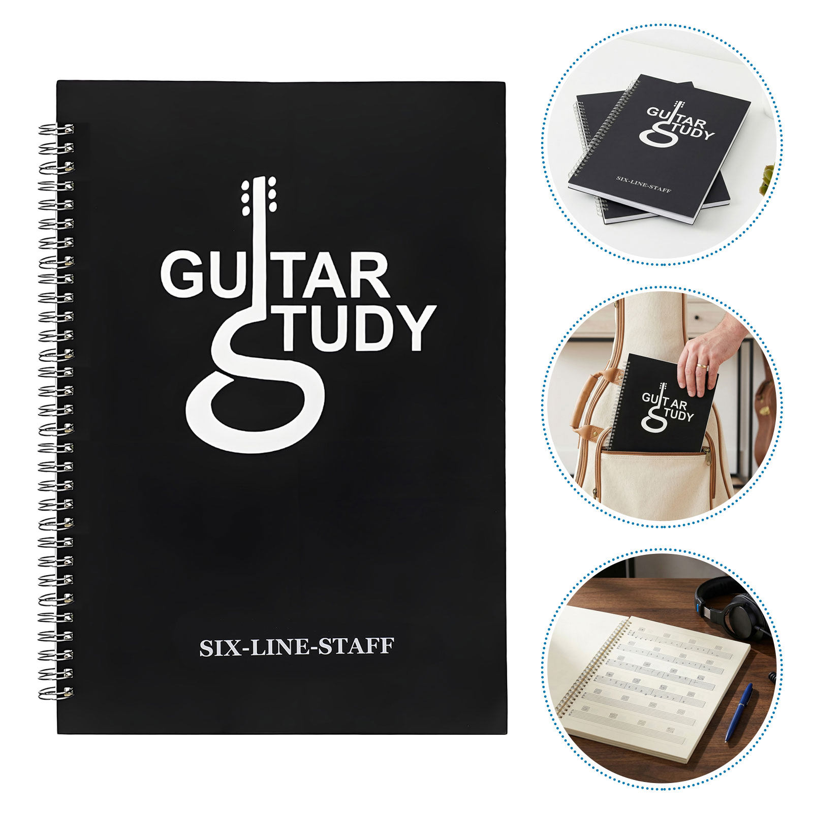 2 Adet 6 Telli Gitar Tablatura - Blank Sheet Music Notebook incelemesi ve fiyatı