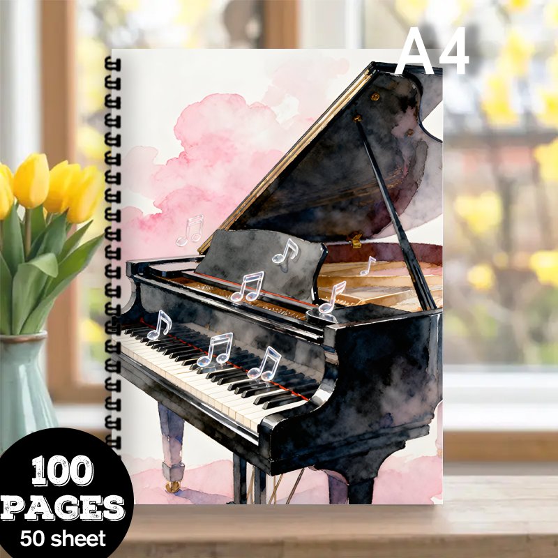 A4 Boyutu, Müzik Defteri, Çok  - Blank Sheet Music Notebook incelemesi ve fiyatı