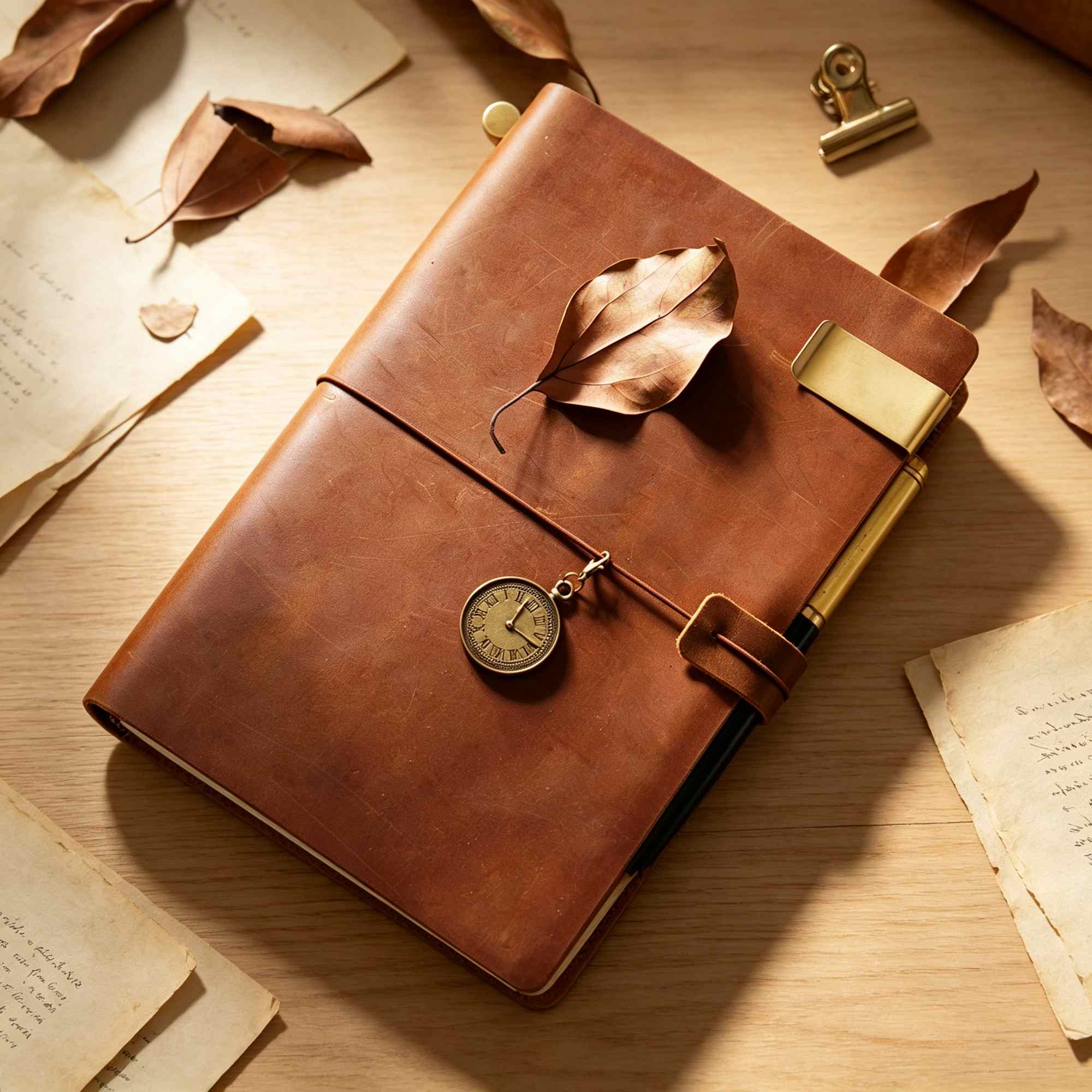 Crazy Horse Deri Kaplı, Yenide - Vintage Leather Journal Notebook incelemesi ve fiyatı